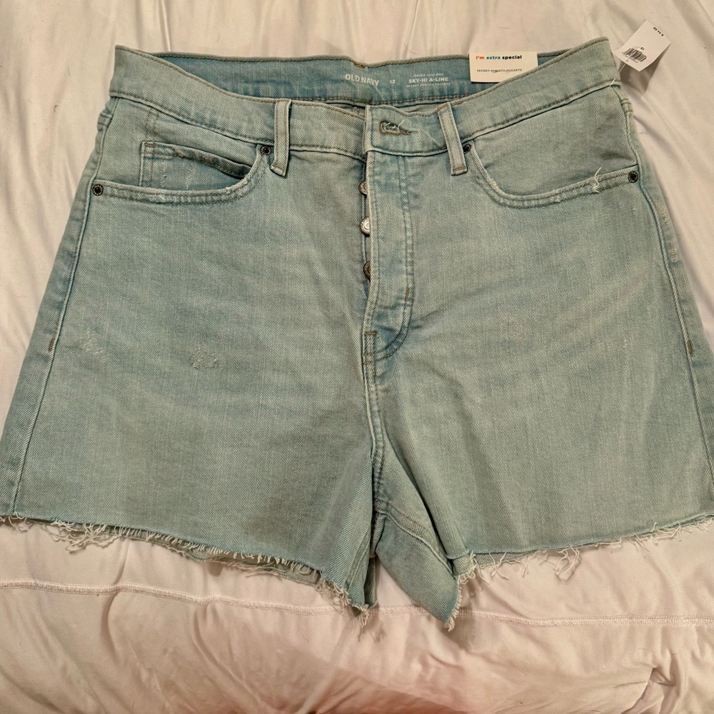 Old Navy Sky Hi A-line shorts